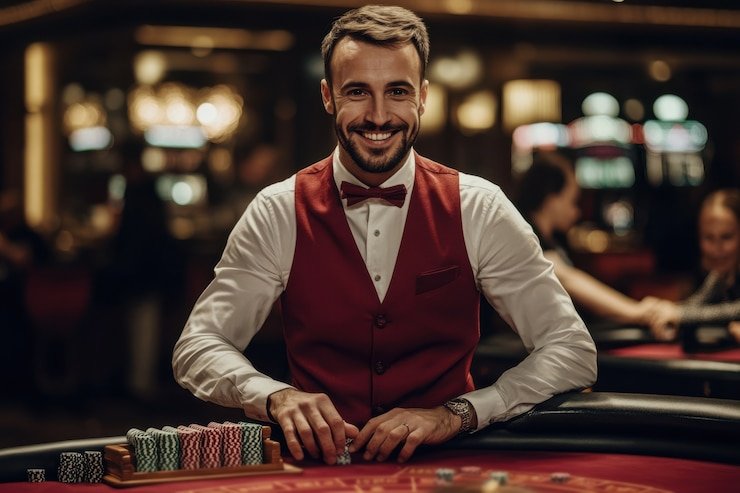 Studio dealer langsung dewapokerqq dengan teknologi kamera HD